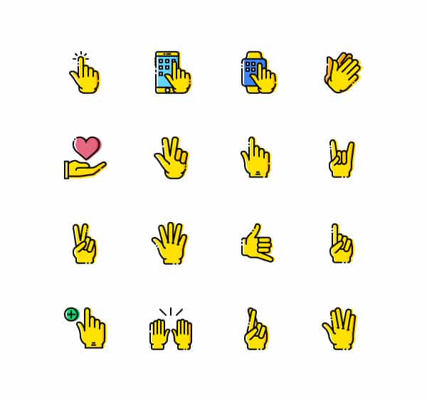 Gestures-Icons