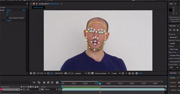 After Effects Face TRacker