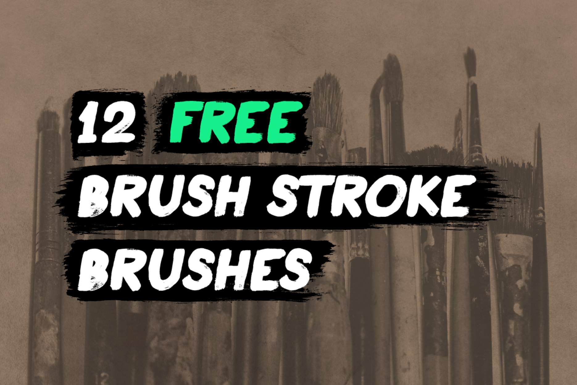 23 packs de brushes Illustrator à intégrer dans vos ressources