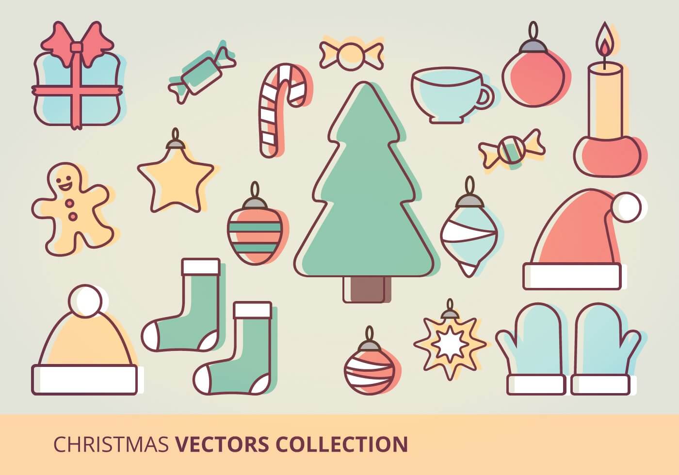 christmas-icons-vector-set