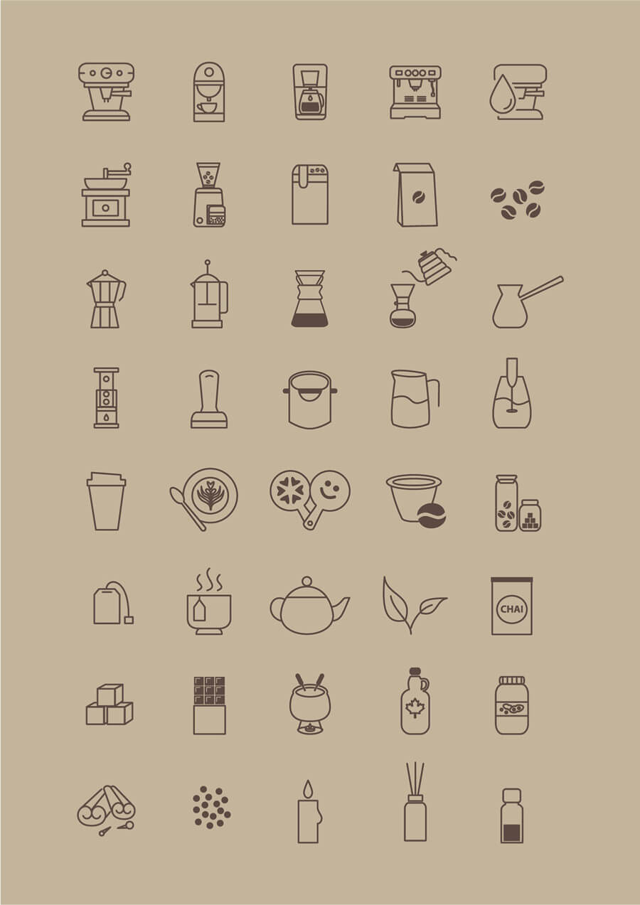 coffee-store-icon-set