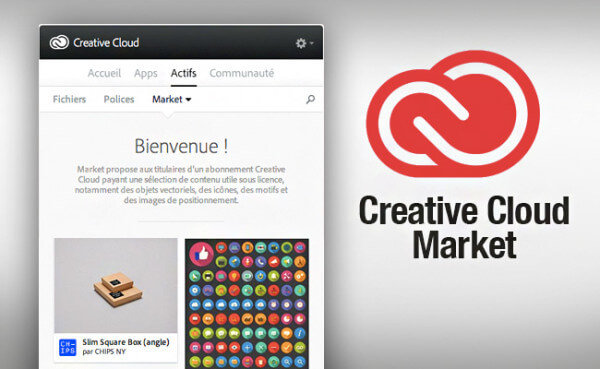 Le Creative Cloud Market par Adobe