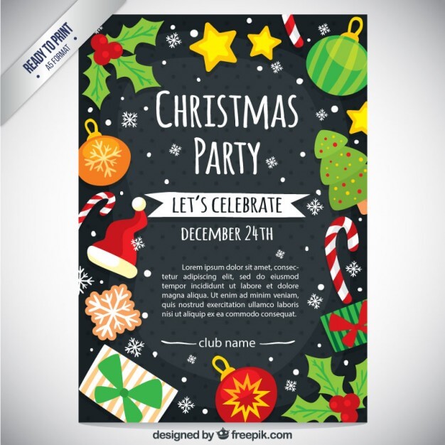 cute-christmas-party-flyer_23-2147524628