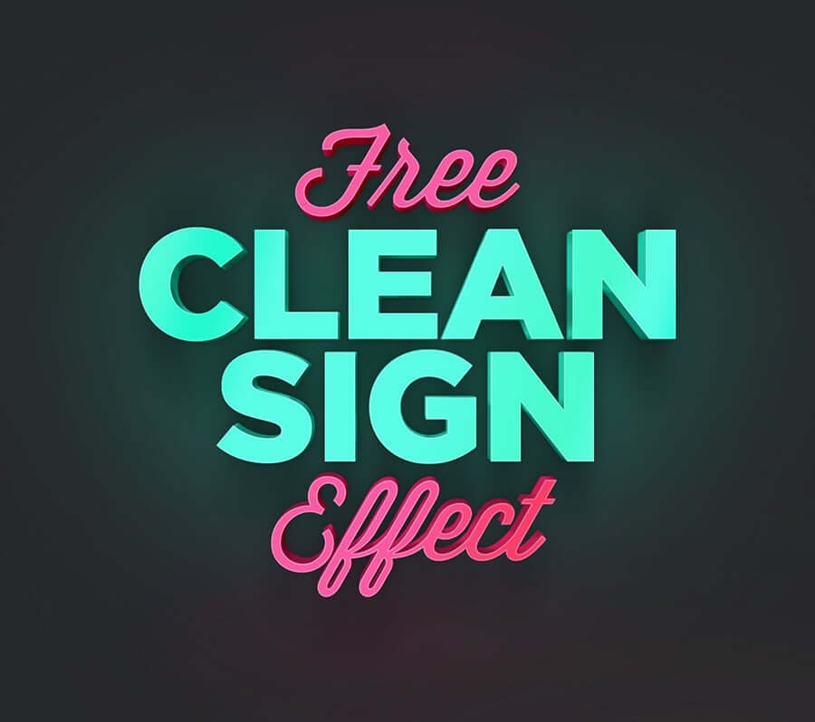 effet-texte-clean-sign-effect2