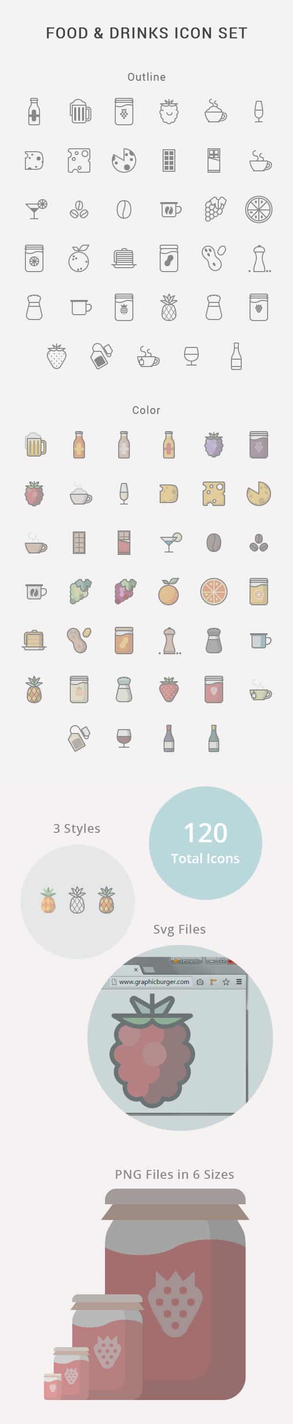 food-drinks-icons