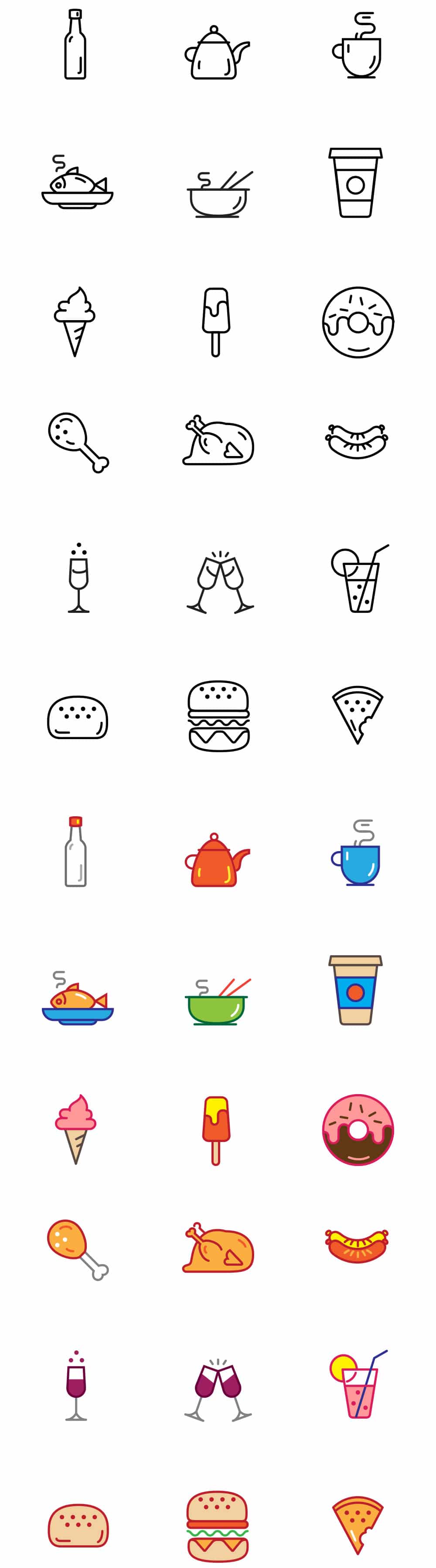 free-food-icons