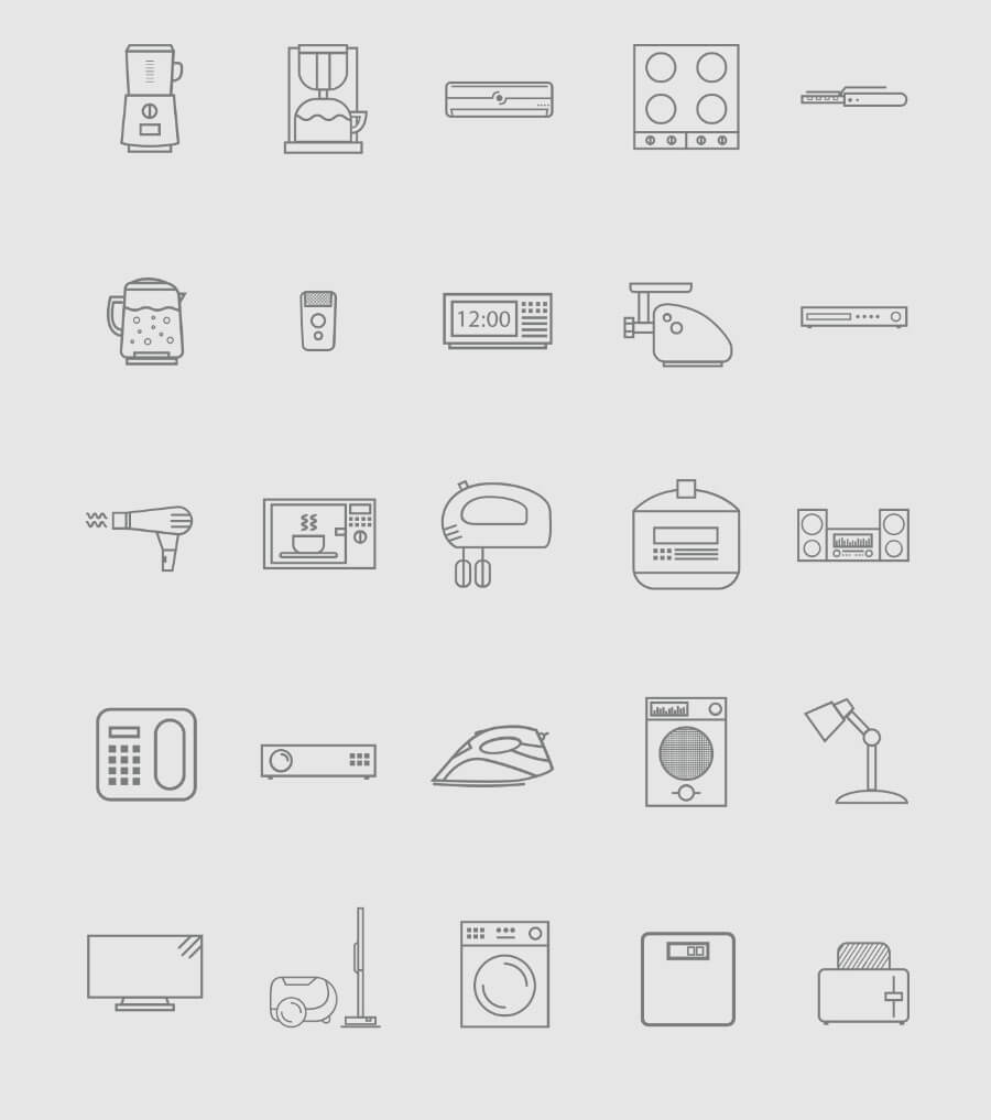 home-appliance-icons