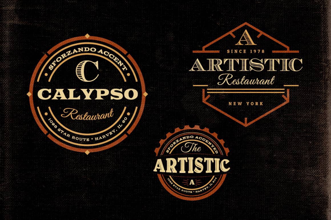 Logos vintage : 15 collections gratuites de templates