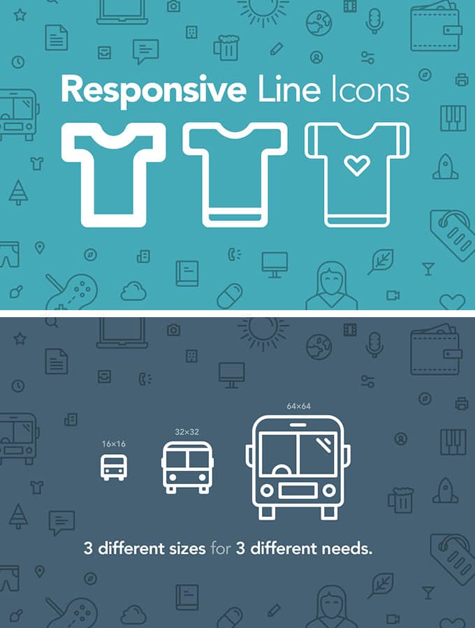 responsive-line-icons