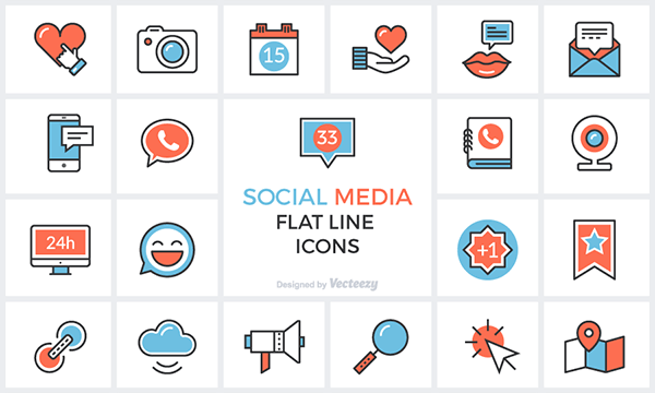 social-media-flat-icons