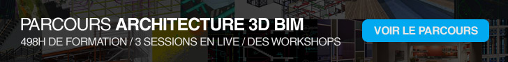 Parcours Architecture 3D BIM