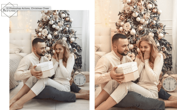 12 actions et presets Christmas