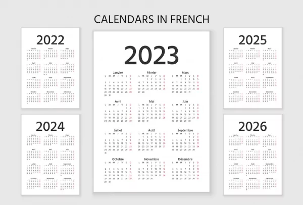 Calendrier annuel photo : créez planning annuel 2023
