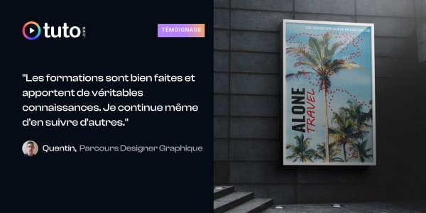 Un nouveau talent en design graphique, l'histoire inspirante de Quentin