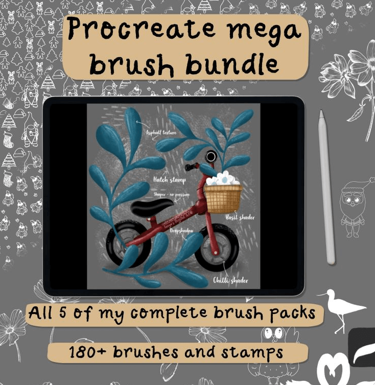 +85 brushes gratuits pour Procreate Blog