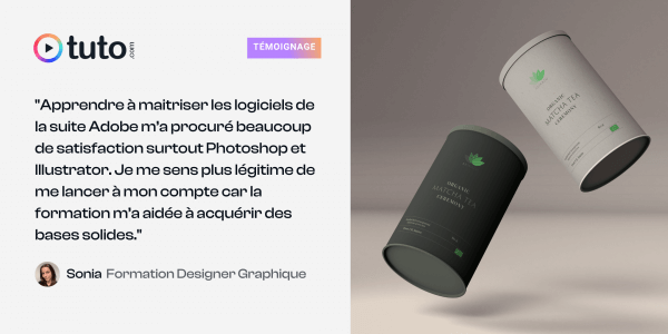 Formation Designer Graphique : le parcours inspirant de Sonia
