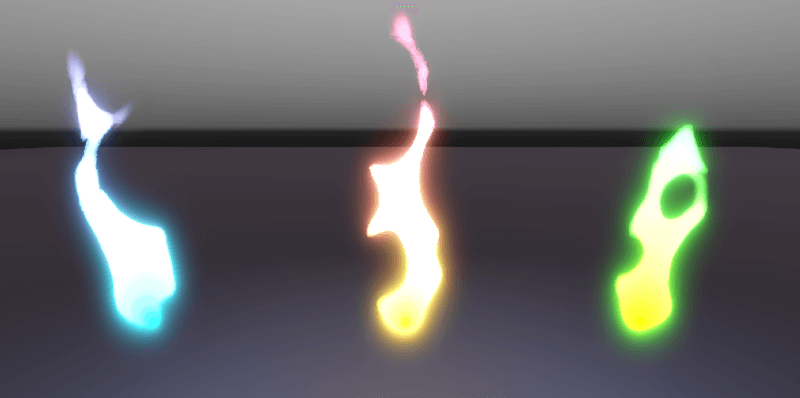 flammes stylisées shader gratuit godot