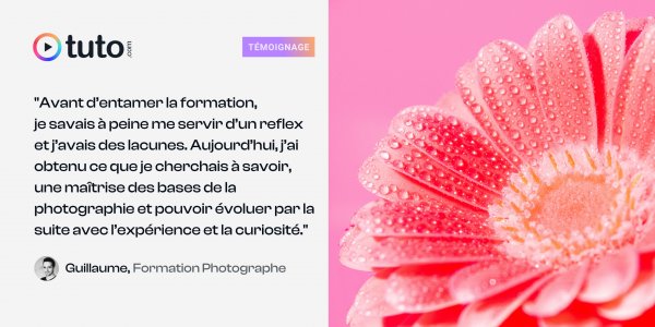 De la modélisation à l'objectif : l'intégration réussie de la Photographie dans le métier de Guillaume