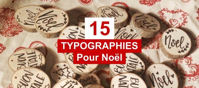 15 typographies gratuites de Noël