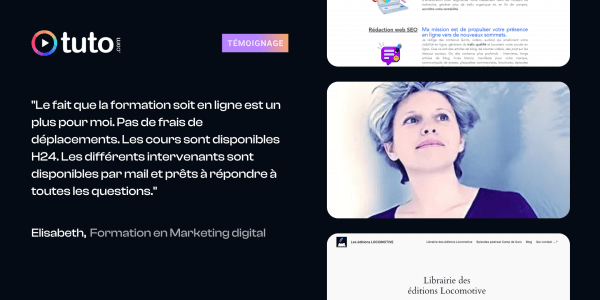 La transition réussie d'Elisabeth vers le marketing digital