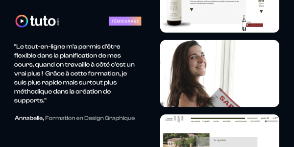 Du monde de la com' au design graphique : l'histoire d'Annabelle