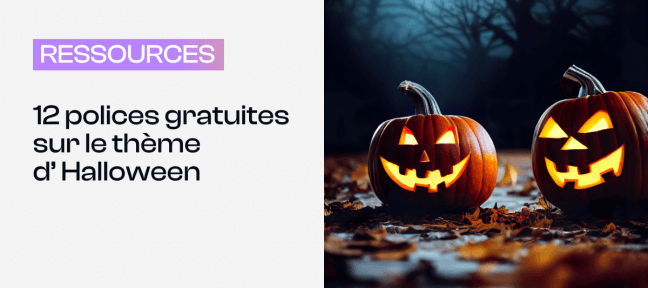 12 polices gratuites : Spécial Halloween