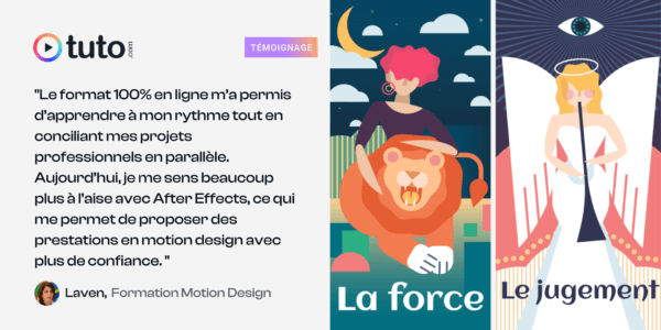 Du graphisme au motion design : le choix de Laven pour monter en compétences
