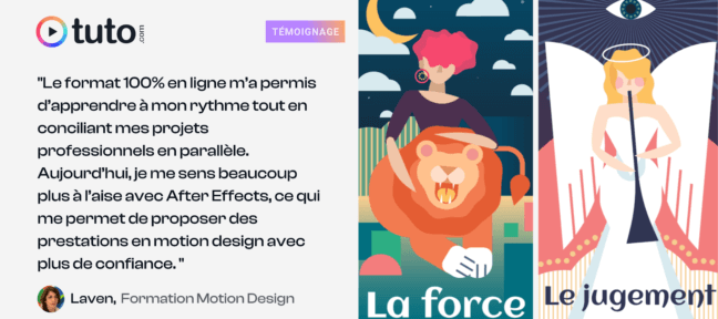 Du graphisme au motion design : le choix de Laven pour monter en compétences