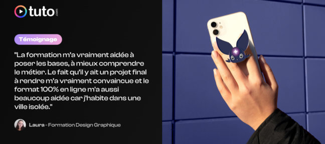 De la chimie au graphisme : la reconversion réussie de Laura