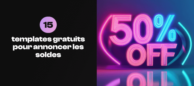 15 templates gratuits pour annoncer les soldes