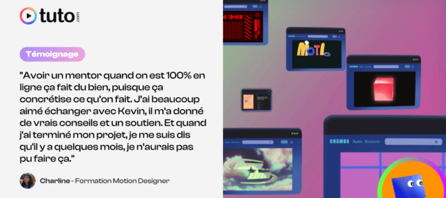 Motion design : le parcours de Charline, aujourd’hui en mission pour Deezer