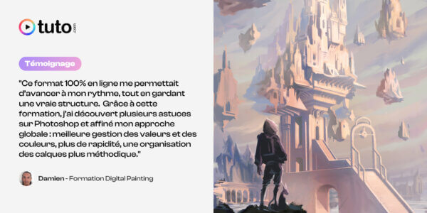 Le digital painting comme retour aux sources : le parcours de Damien