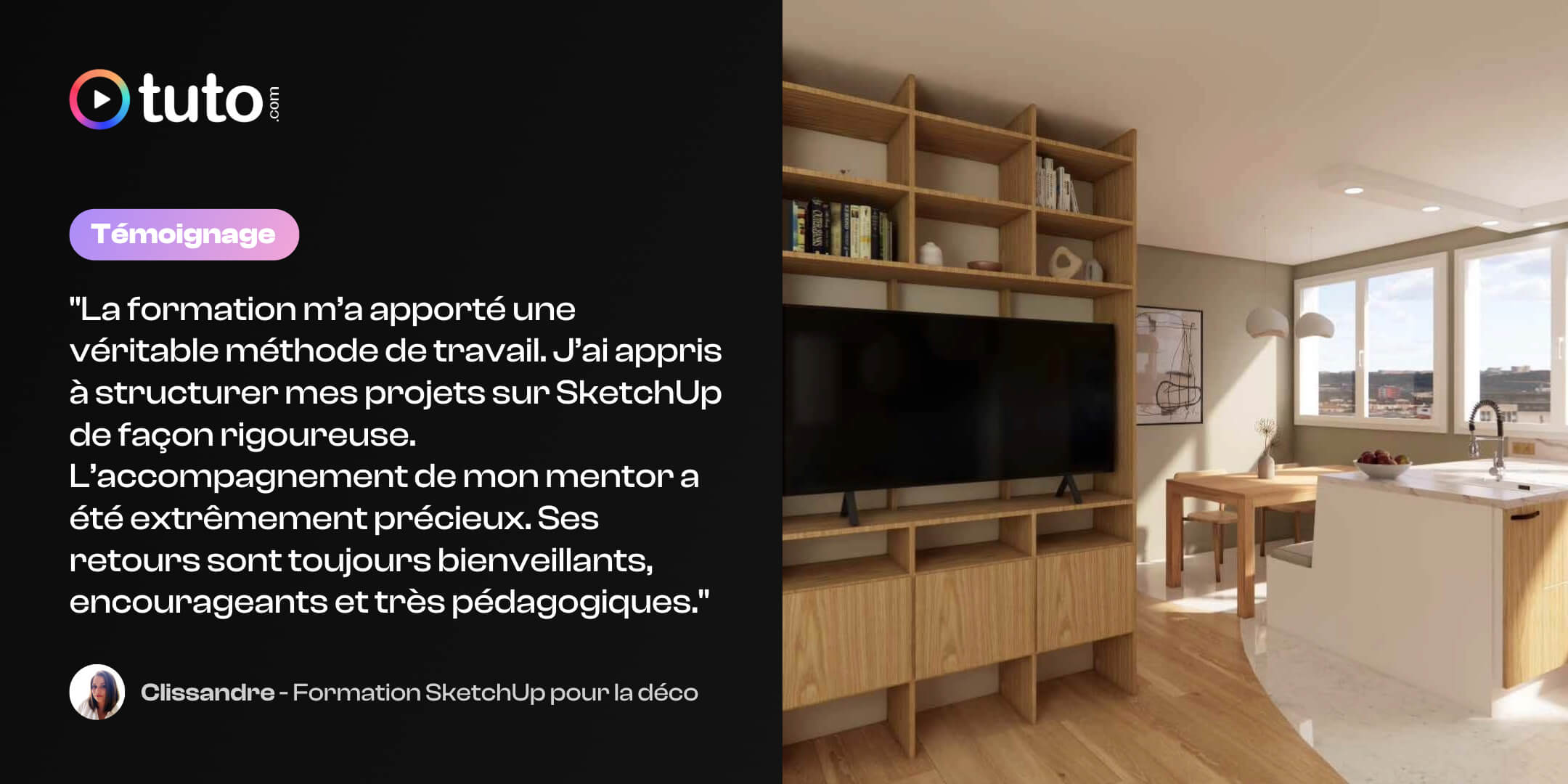 Clissandre parcours SketchUp deco