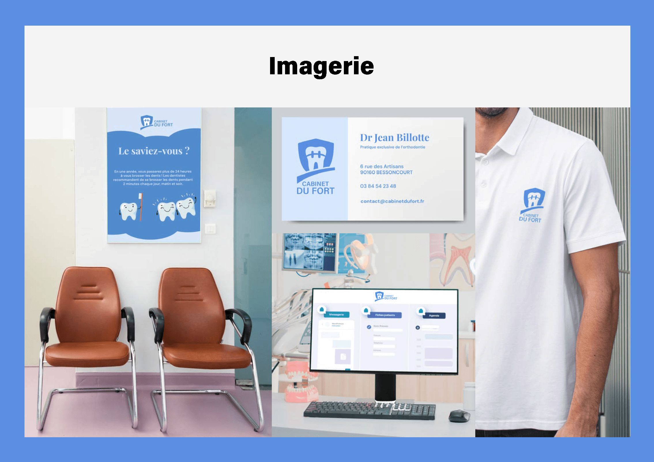 Charte graphique réalisée dans le cadre du parcours Design Graphique