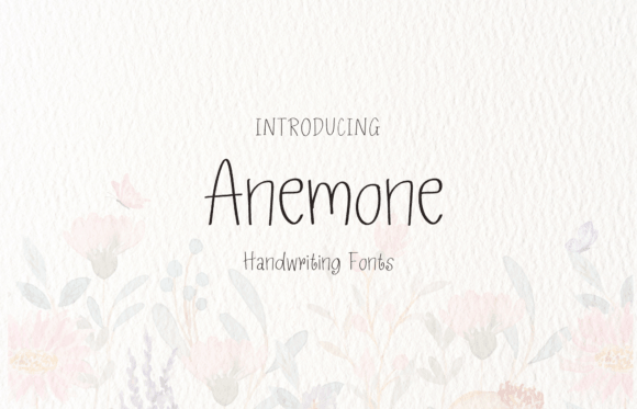 Police gratuite Anemone