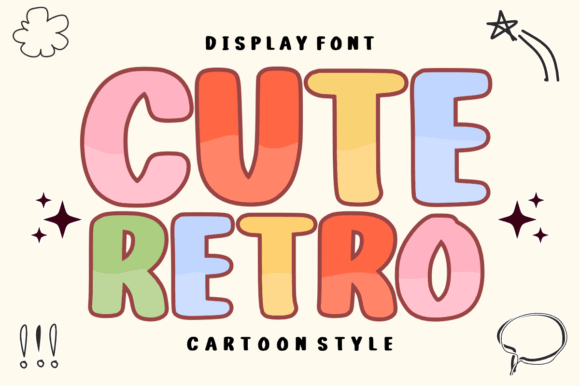 Police Cute Retro gratuite