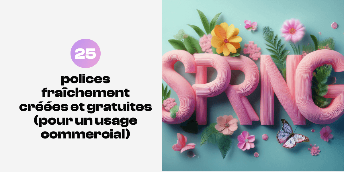 Polices gratuites à télécharger en mars 2026