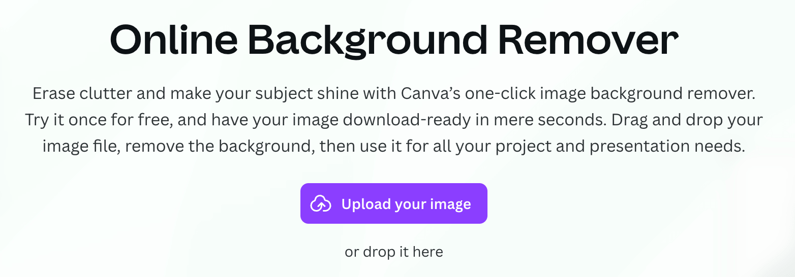 Canva Background Remover Outil gratuit Canva Background Remover