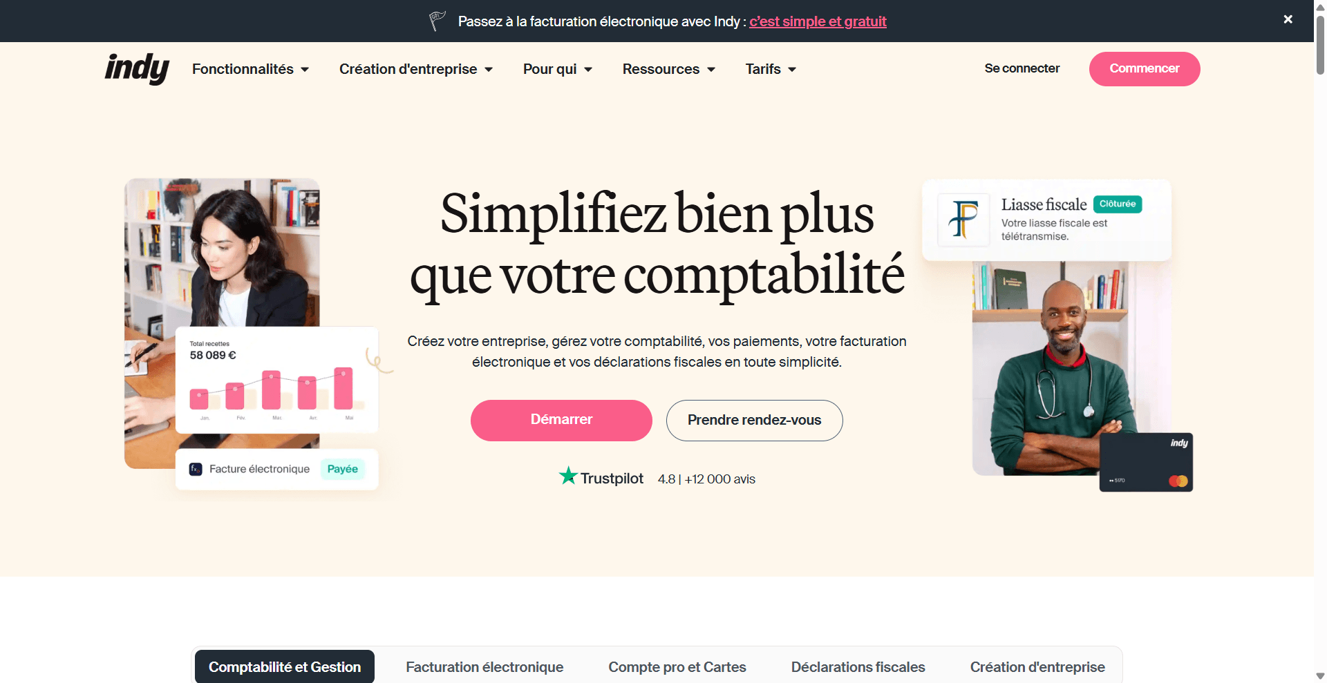 Indy, application gratuite