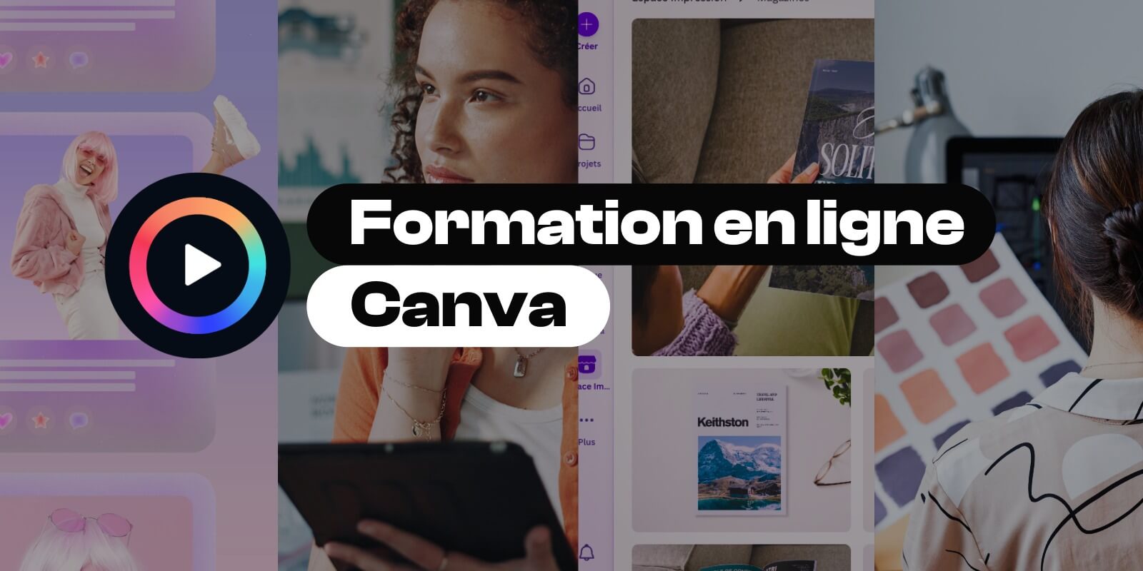 Formation Canva éligible au CPF à suivre en ligne