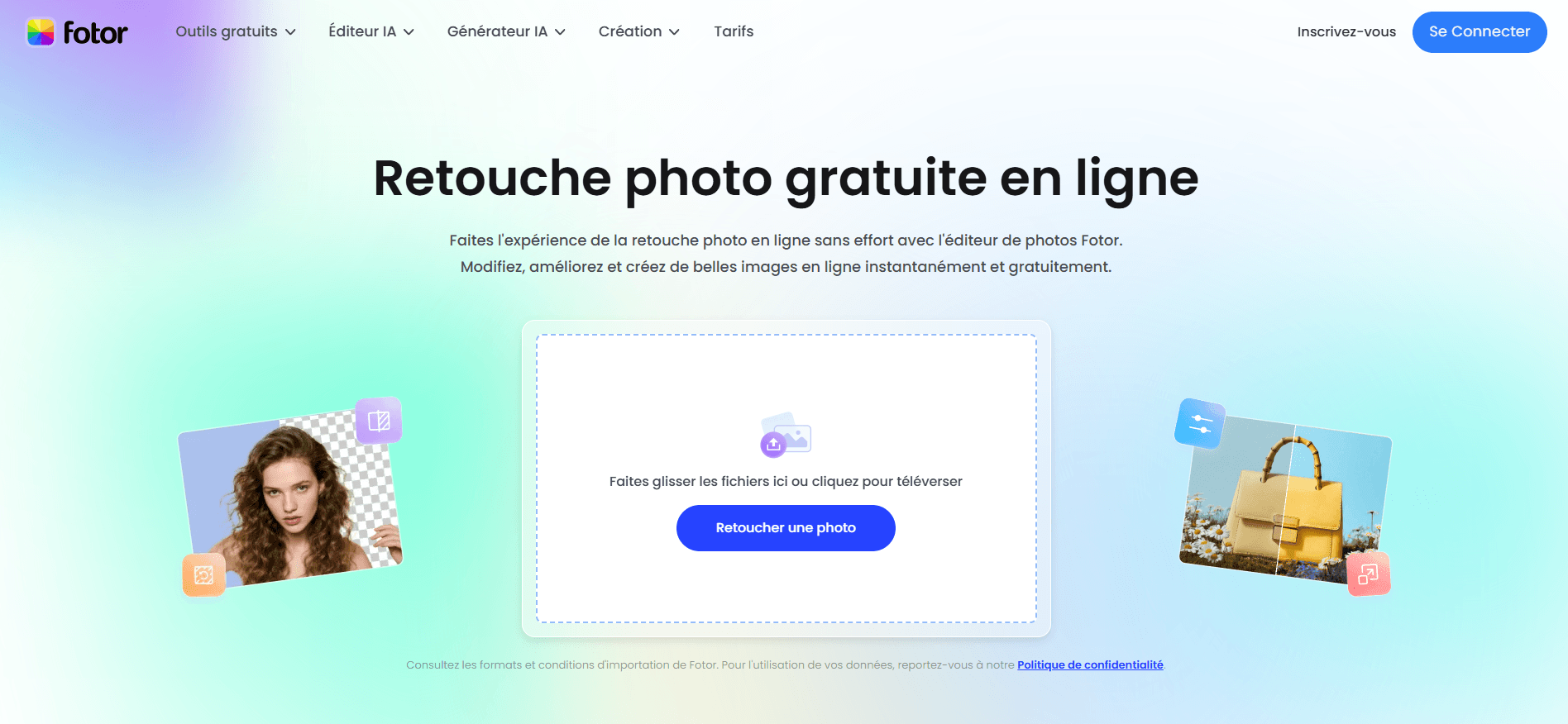 Fotor, outil de retouche photo gratuit en ligne