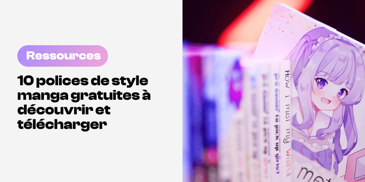 10 polices de style manga entièrement gratuites pour vos futurs projets créatifs
