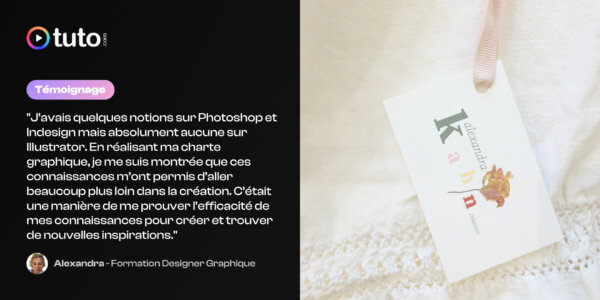 D’autodidacte à designer graphique : le parcours d’Alexandra