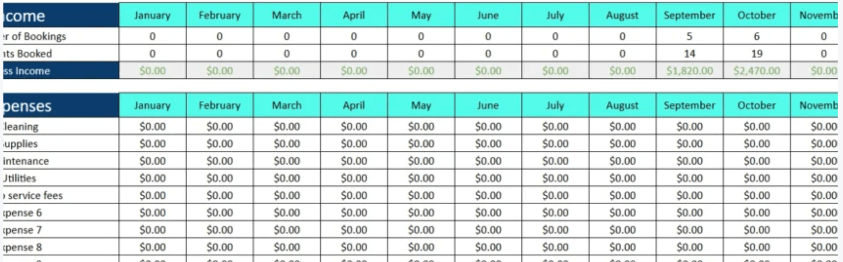 Free Airbnb Google Sheets Template (2026)