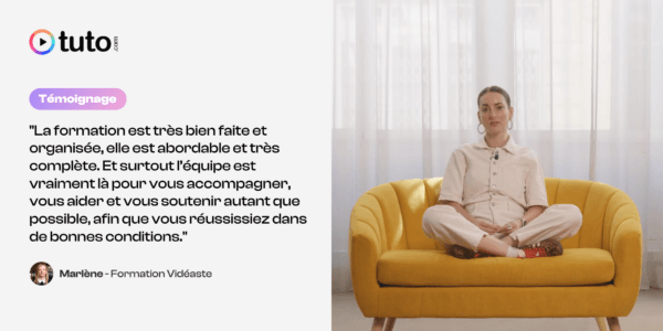 De l'idée au film : le parcours de Marlène pour devenir vidéaste