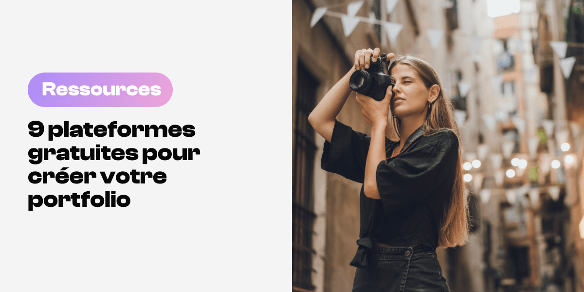 Sélection de 9 plateformes gratuites pour créer un portfolio
