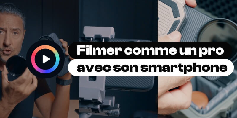 Visuel du parcours Vidéo smartphone : filmer comme un pro avec son téléphone, micro et stabilisateur