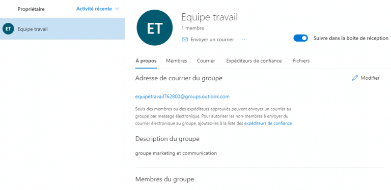 Comment créer un groupe de contact sur Outlook ? - Blog Tuto.com
