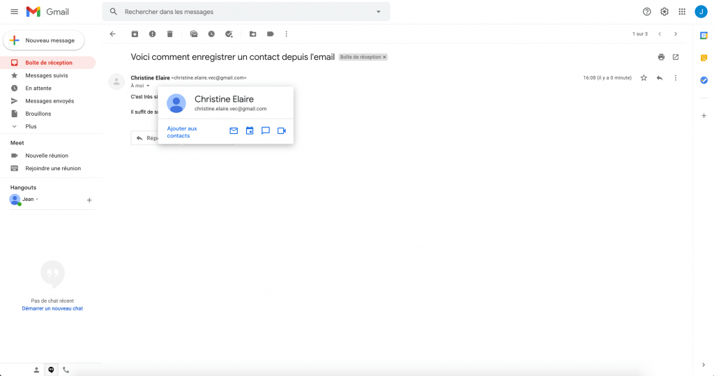 Créer et gérer ses contacts Gmail très facilement - Les étapes à suivre