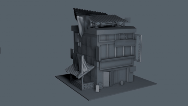old store 3D